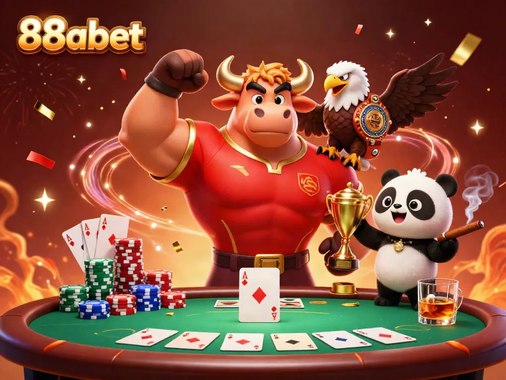 Win big at 88abet with cheerful characters and a vibrant poker scene filled with excitement.