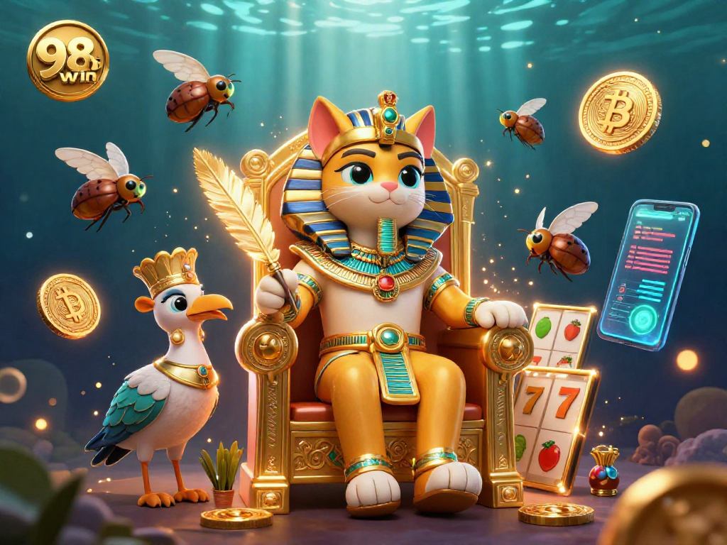 Experience thrilling casino moments with engaging visuals from 98win's vibrant game scene.