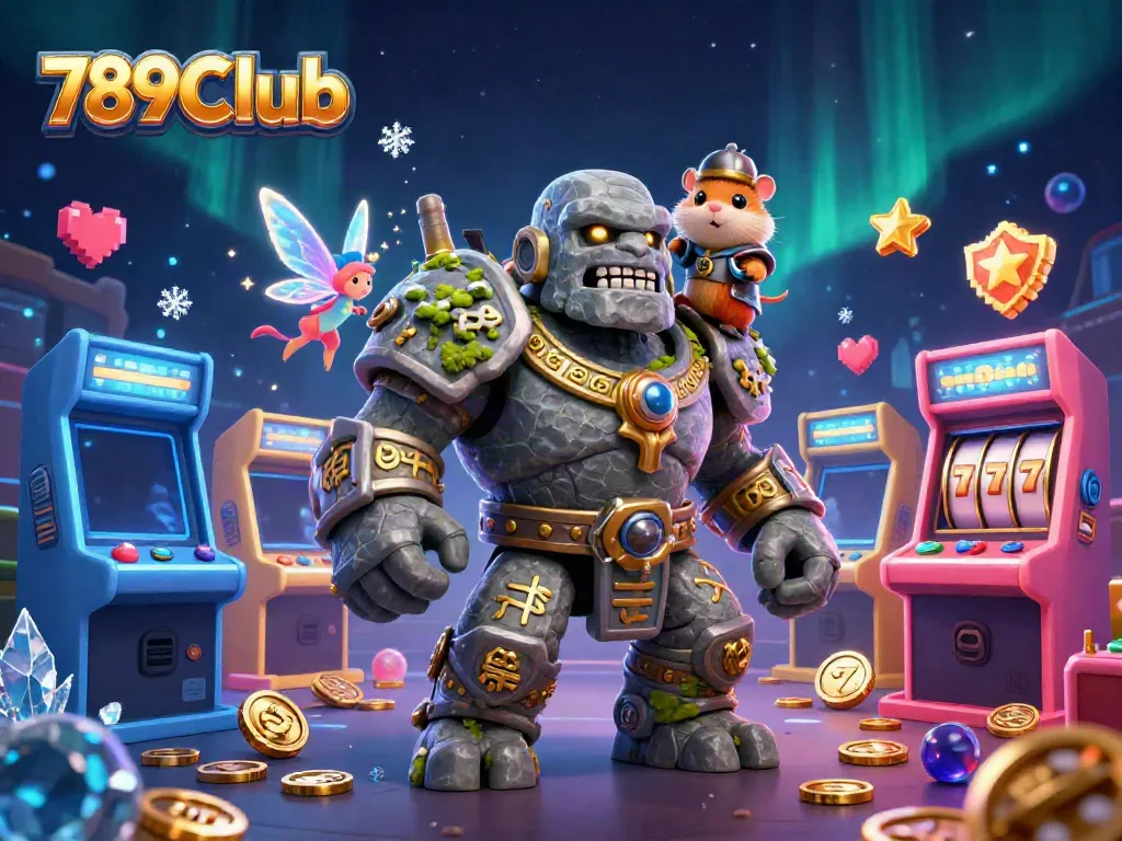 Experience vibrant gameplay excitement at 789Club with magical characters and captivating casino elements.